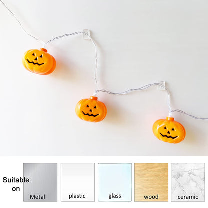 Pompoenverlichting voor buiten tijdens herfst en Halloween