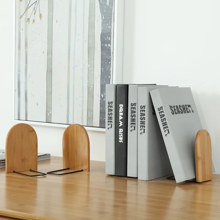 boekenstandaard houder minimalistisch ontwerp