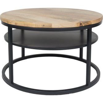 Salontafel Delhi Rond 43 x ø70 cm