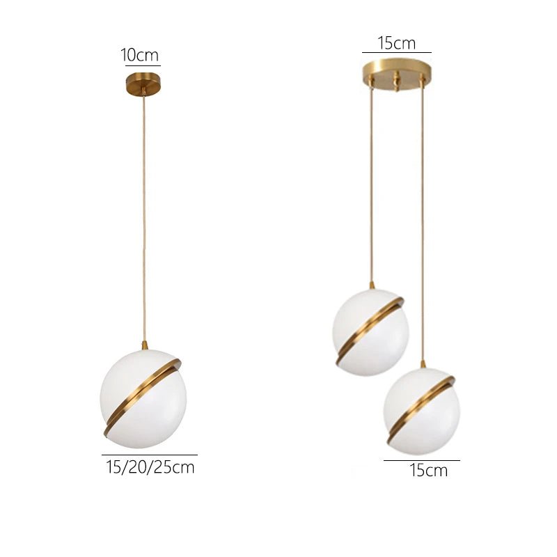 lumaglo™ | elegante gouden hanglamp voor een stralend interieur