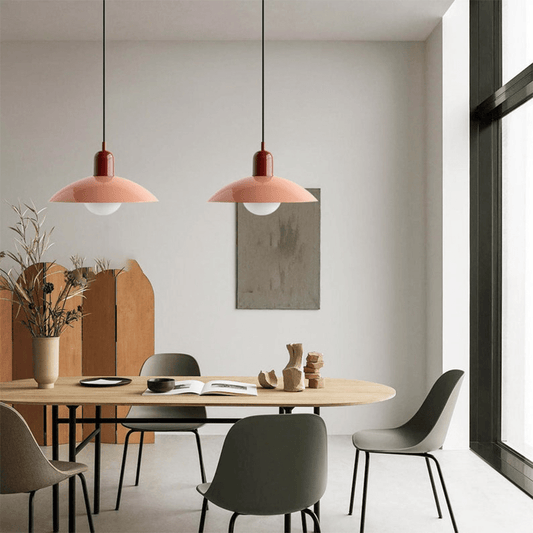 Stijlvolle Bauhaus Macaron Hanglamp voor een Luxe Sfeervolle Verlichting