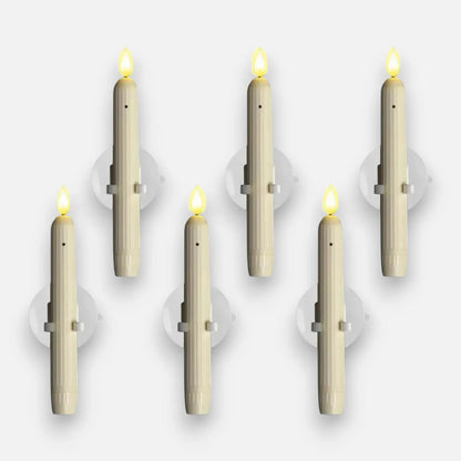Flikkerende LED raamkaars voor woondecoratie en feestdagen