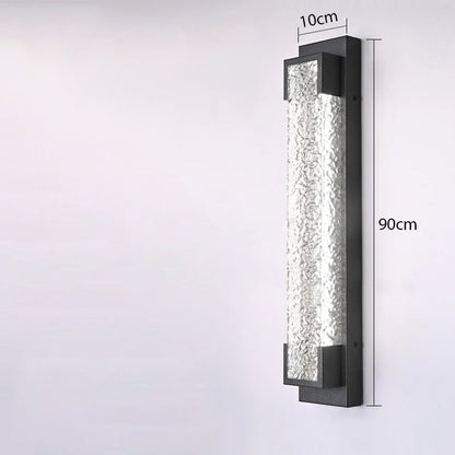 LED Cascade stalen wandlamp