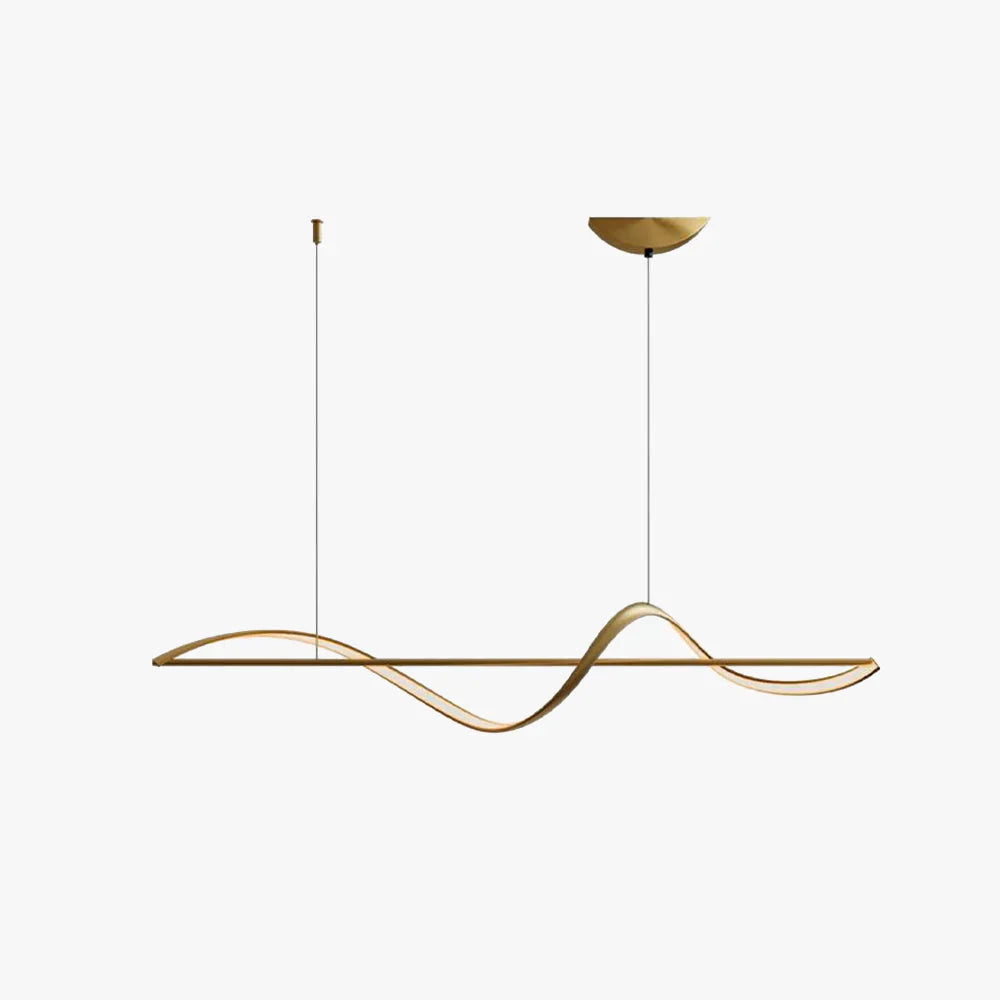 stijlvolle louise design led hanglamp in elegant metaal en acryl