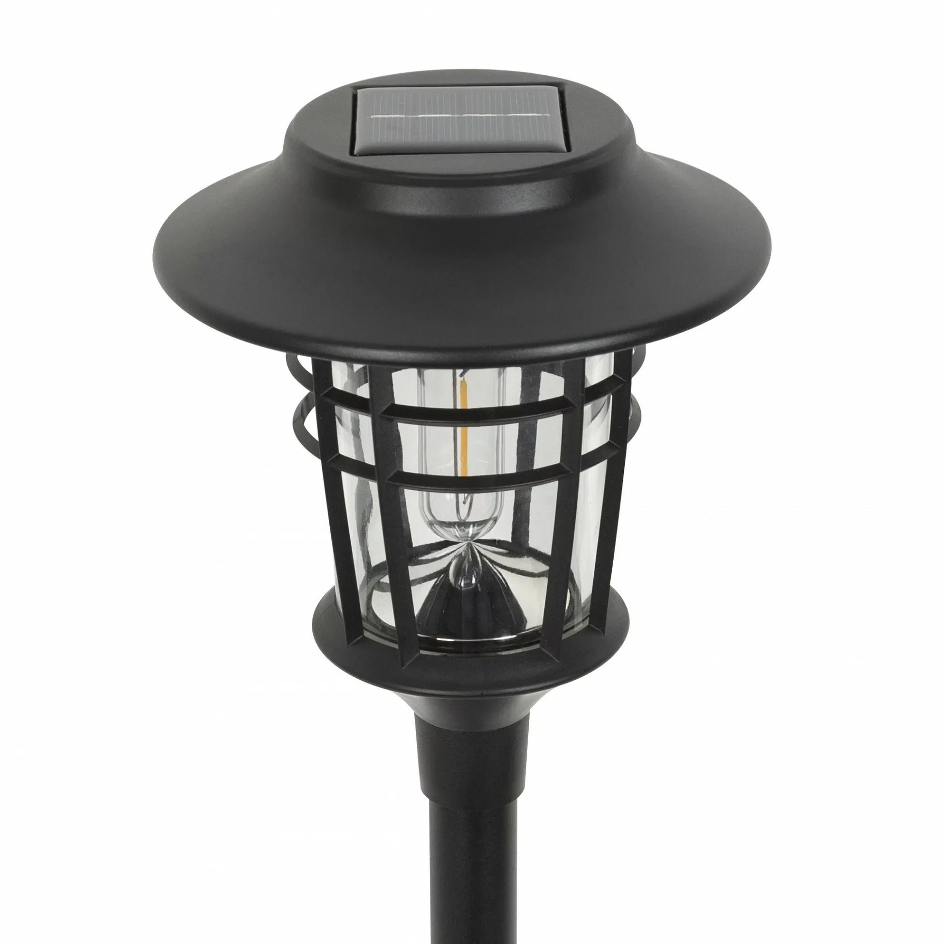 LED tuinverlichting op zonne-energie met modern strependesign