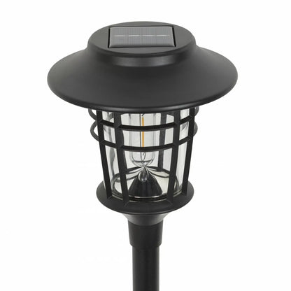 LED tuinverlichting op zonne-energie met modern strependesign