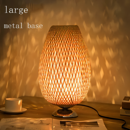 Geweven Bamboe Hanglamp