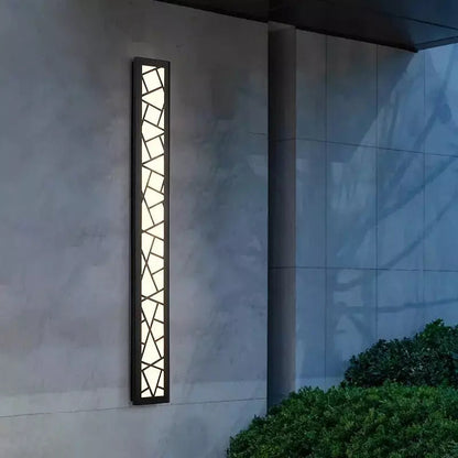 Buiten LED Wandlamp Aluminium Acryl IP65