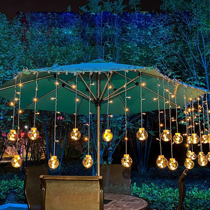 Starlight-gordijn met maan- en sterrenvormige uitsnijdingen