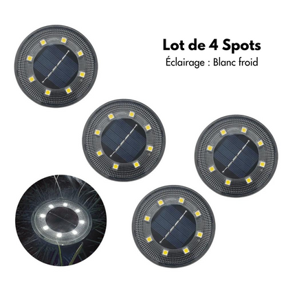 LED Solar Grondspots Buiten Waterdicht