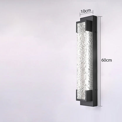 LED Cascade stalen wandlamp