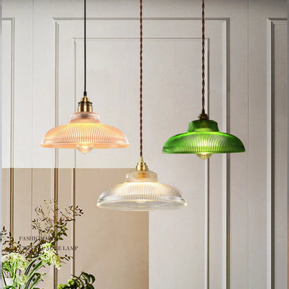 Hanglamp glazen bol Solstice Glow