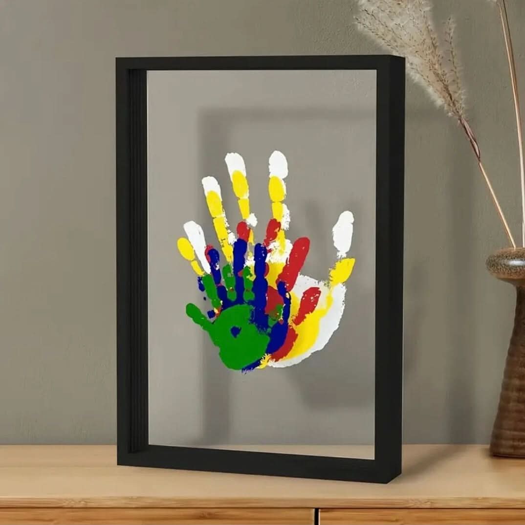 speelkleed herinneringslijst met afdruk klei