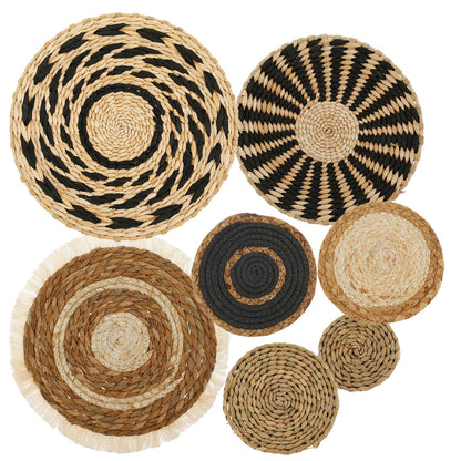Geweven Boheemse Ronde Wanddecoratie