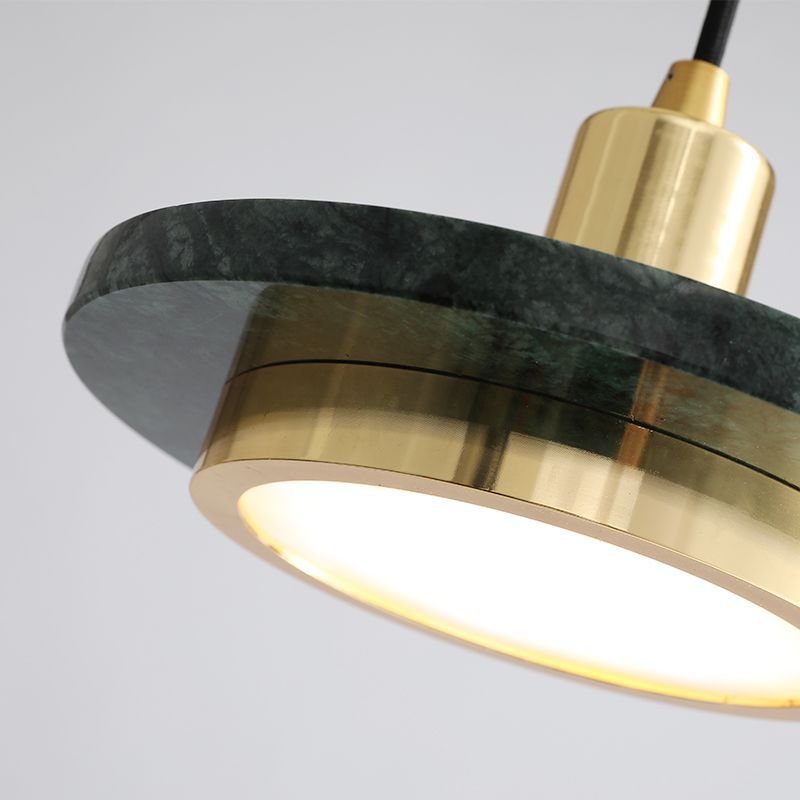 elegante moderne marmeren hanglamp voor een stijlvol interieur