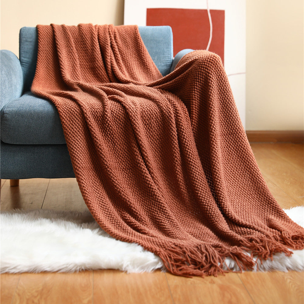 woondeken met scandinavisch strependesign