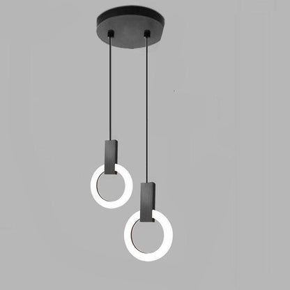 Elegante Nordic Ring Led Hanglamp voor een moderne sfeer