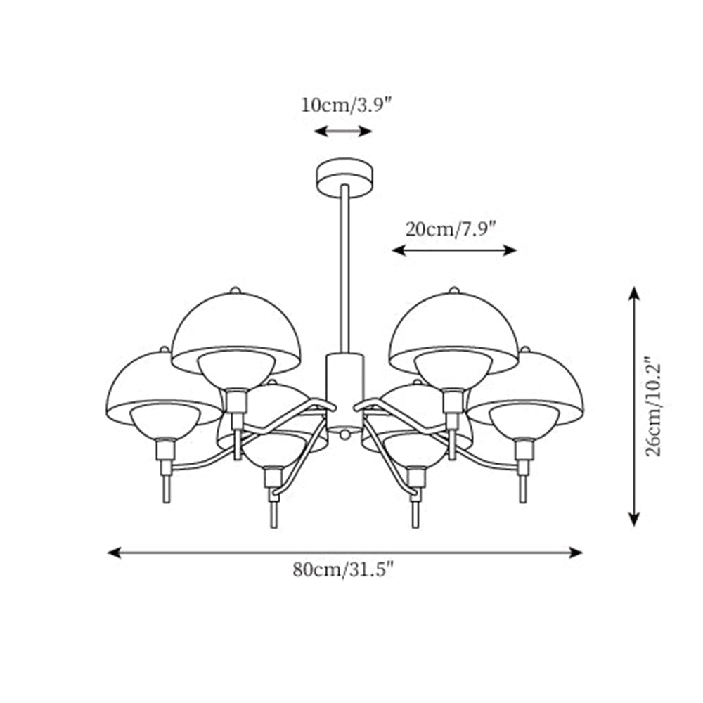 elegante franse bubble kroonluchter voor een stijlvolle woonkamer