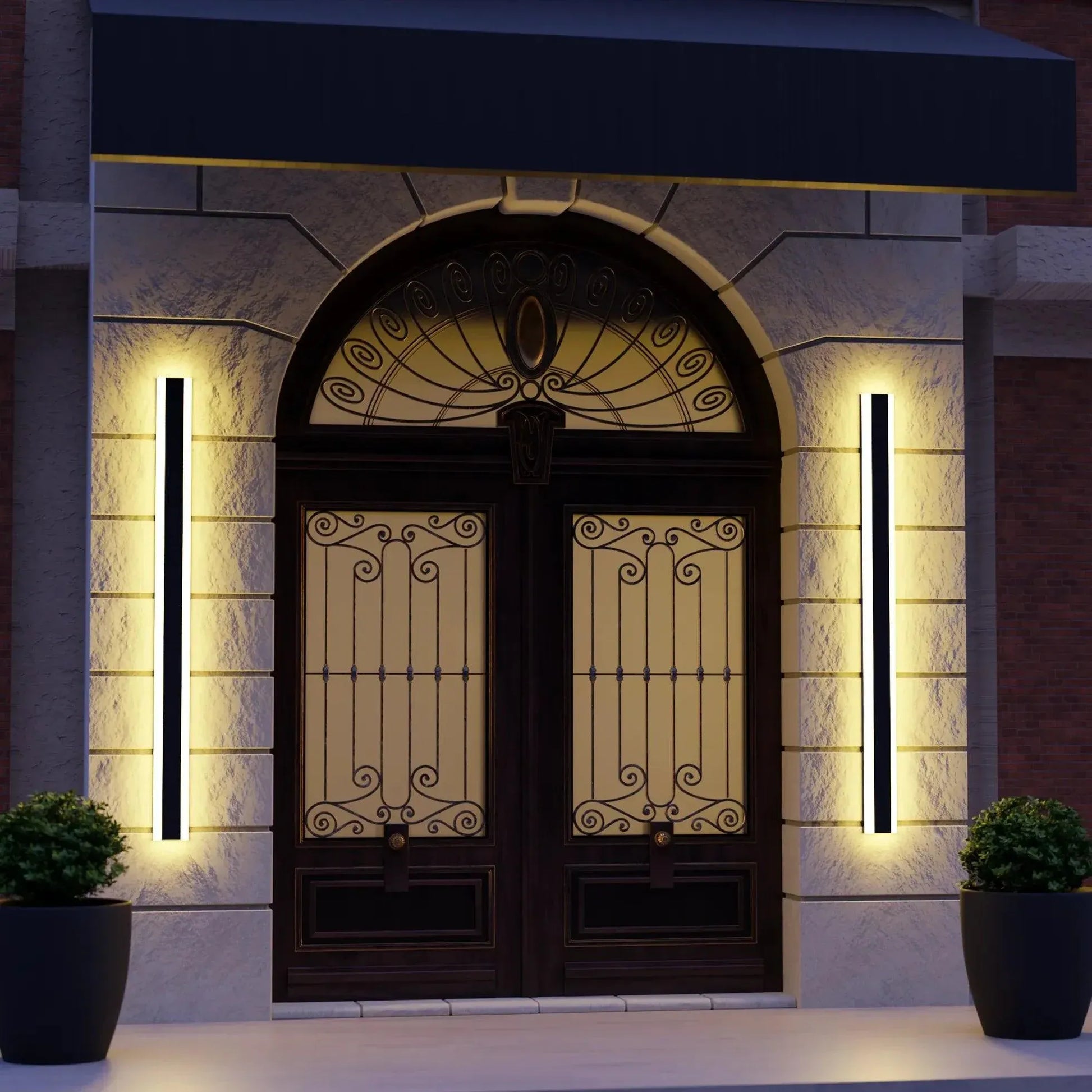 Design buitenwandlamp met bewegingssensor voor extra veiligheid