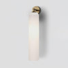Goud / ∅ 3.9″ x H 18.9″ / Dia 10cm x H 48cm / Mattes Weiß