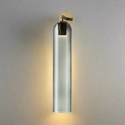 Stijlvolle glazen wandlamp voor een sfeervolle verlichting