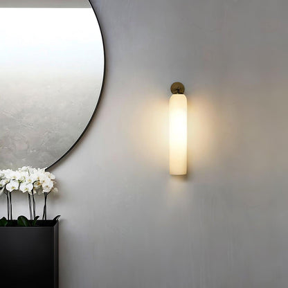 Stijlvolle glazen wandlamp voor een sfeervolle verlichting