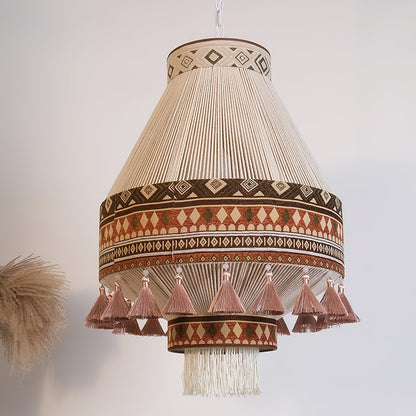 Chic Bohemian Fringe Pendant Light