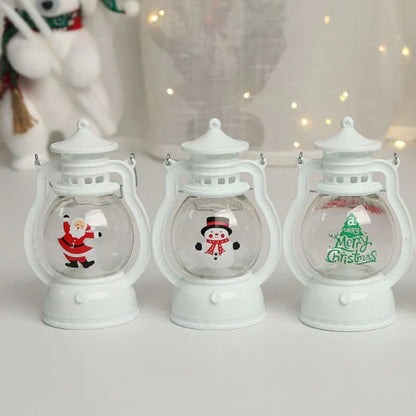 Decoratieve kaarsenlantaarn voor de kerstperiode
