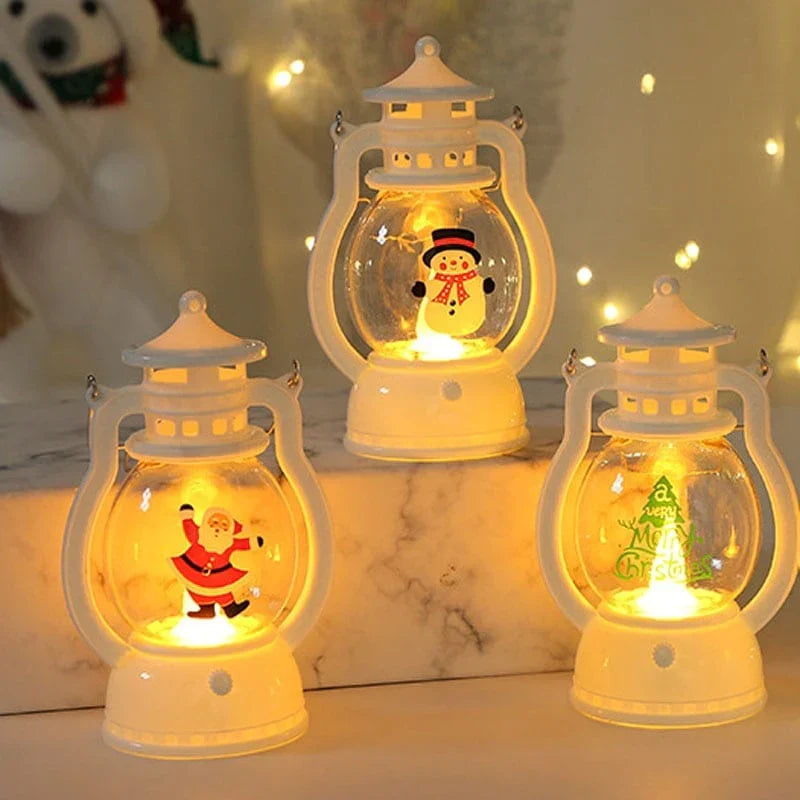 Kerstlantaarn geschikt voor een kaars op tafel