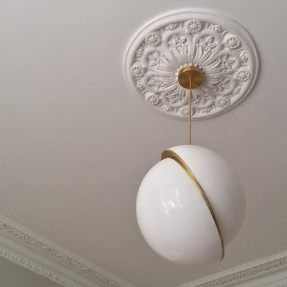 Elegante Halve Maan Hanglamp voor een Betoverende Sfeer