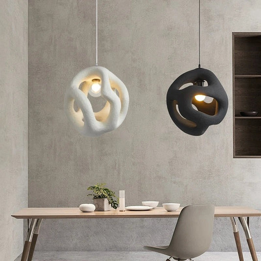 Elegante Wabi Sabi Hanglamp voor een Rustieke Sfeer