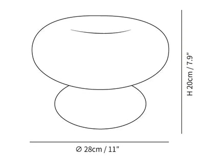 Verleidelijk Donut Tafellamp voor een Speelse Sfeer