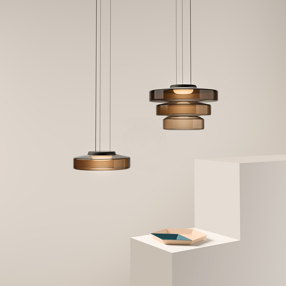 stijlvolle bauhaus glazen hanglampen voor een modern interieur