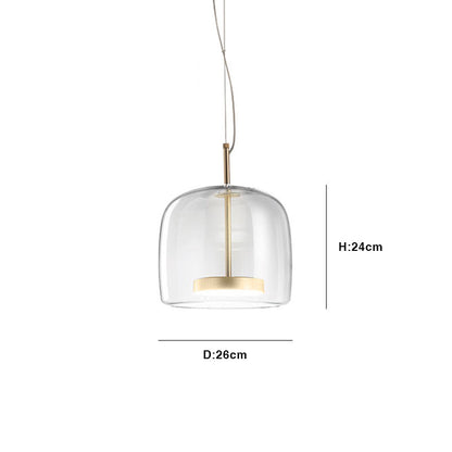 Elegante glazen hanglamp voor uw hotelinterieur