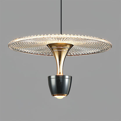 Stijlvolle Moderne LED Schijf Hanglamp voor een Stralend Interieur