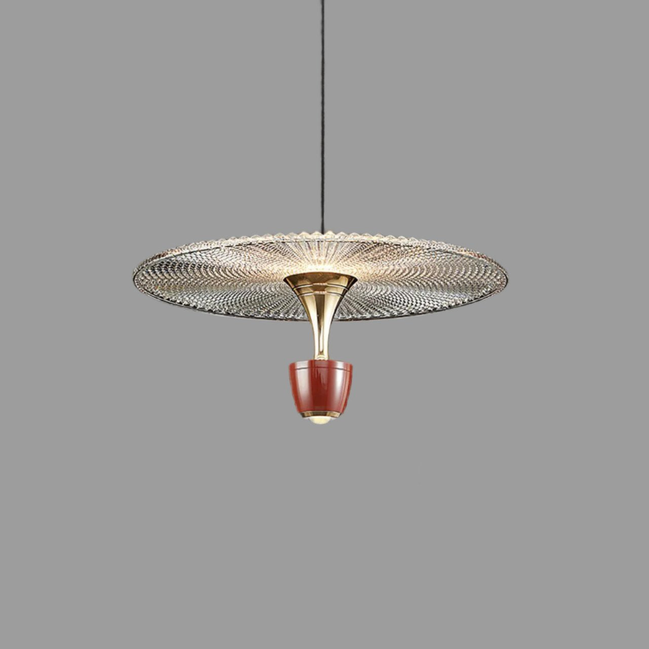 stijlvolle moderne led schijf hanglamp voor een stralend interieur