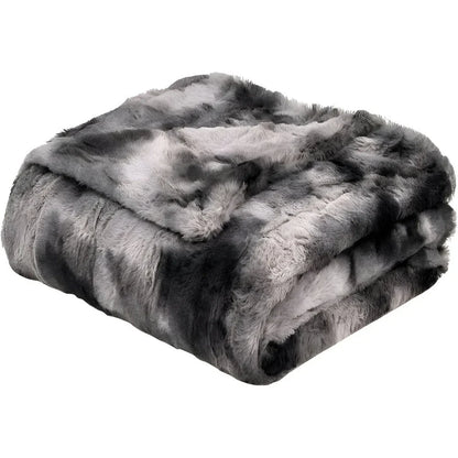Fleecedeken Met Batikpatroon Van Polyester