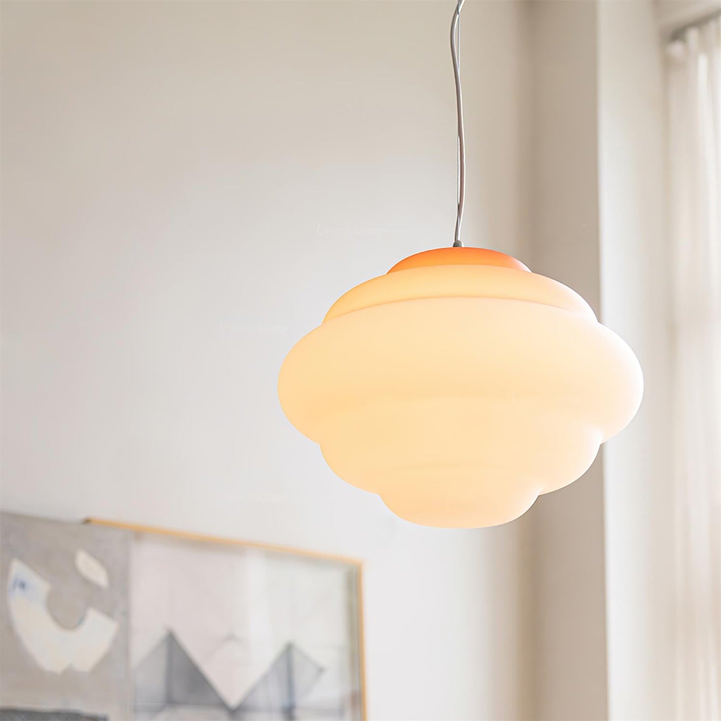 stijlvolle hanglamp met wolkenontwerp