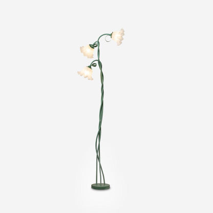 Elegante Calla Bloemen Vloerlamp voor een Sfeervolle Interieurverlichting