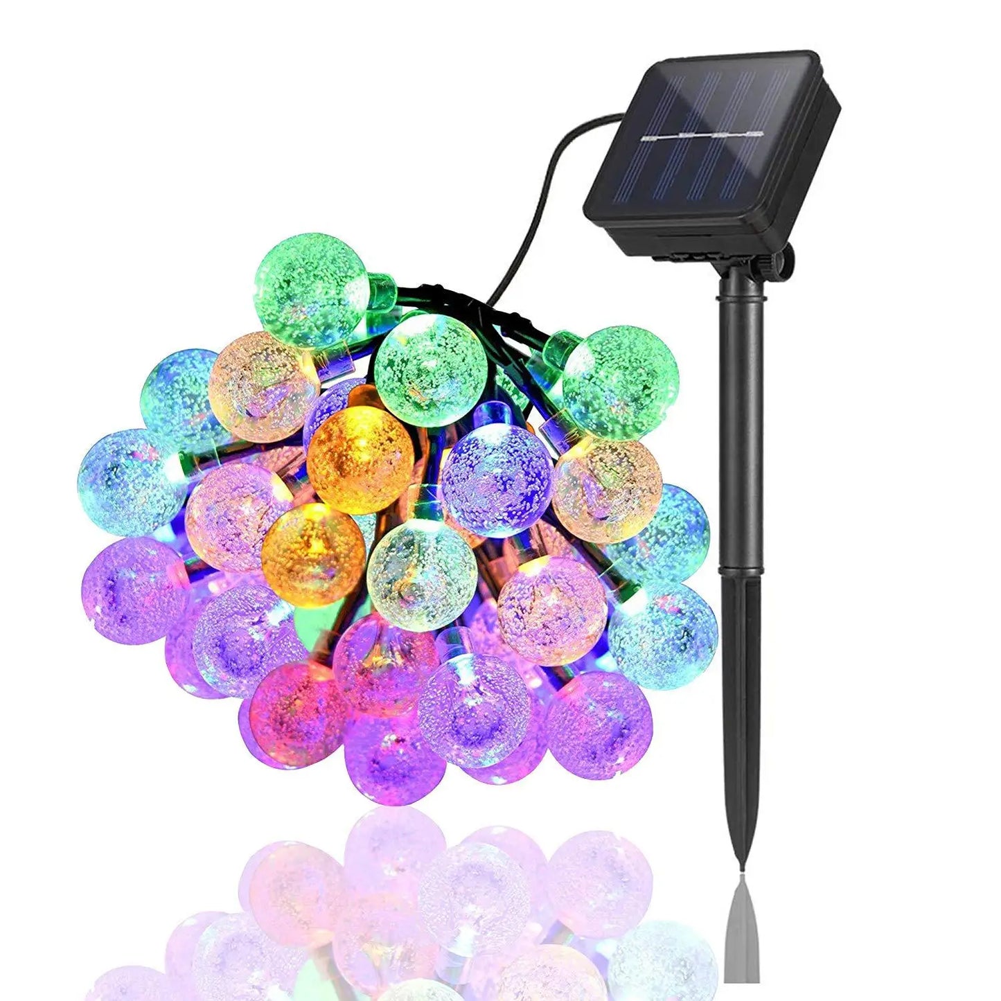 solarite - maak je buitenruimte sprankelend met waterdichte led-feeverlichting op zonne-energie!