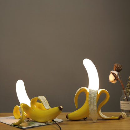 Elegante Art Deco Tafellampen mit Banana Lights Design