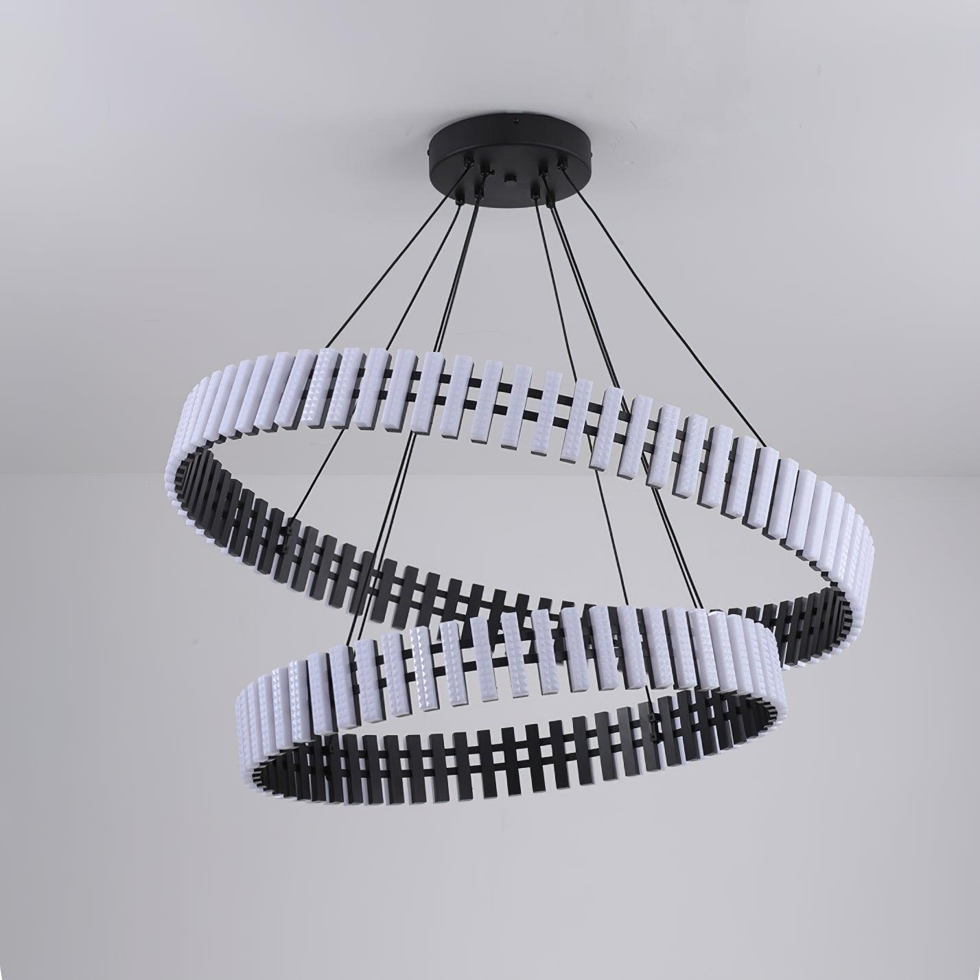 elegante hangende led kroonluchter voor een stijlvolle verlichting