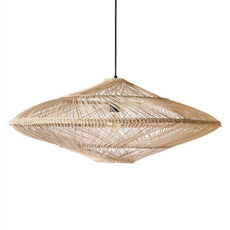 radiar - stijlvolle vintage rotan hanglamp