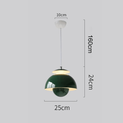 Stijlvolle Scandinavische Moderne LED Hanglamp voor een Verlichte Sfeer