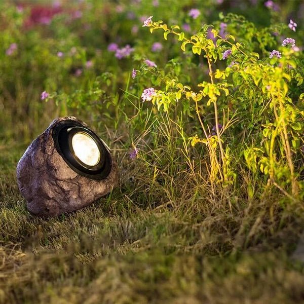 rockylight | magische zonne-energie lampen in steen-formaat