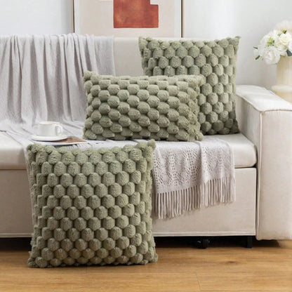 Decoratieve kussenhoes voor bank, bed en fauteuil