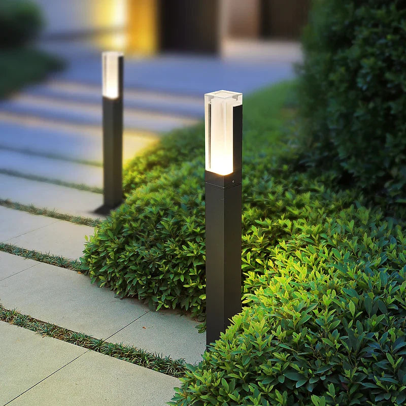 Moderne waterdichte LED buitenwandlamp van aluminium voor montage aan de muur