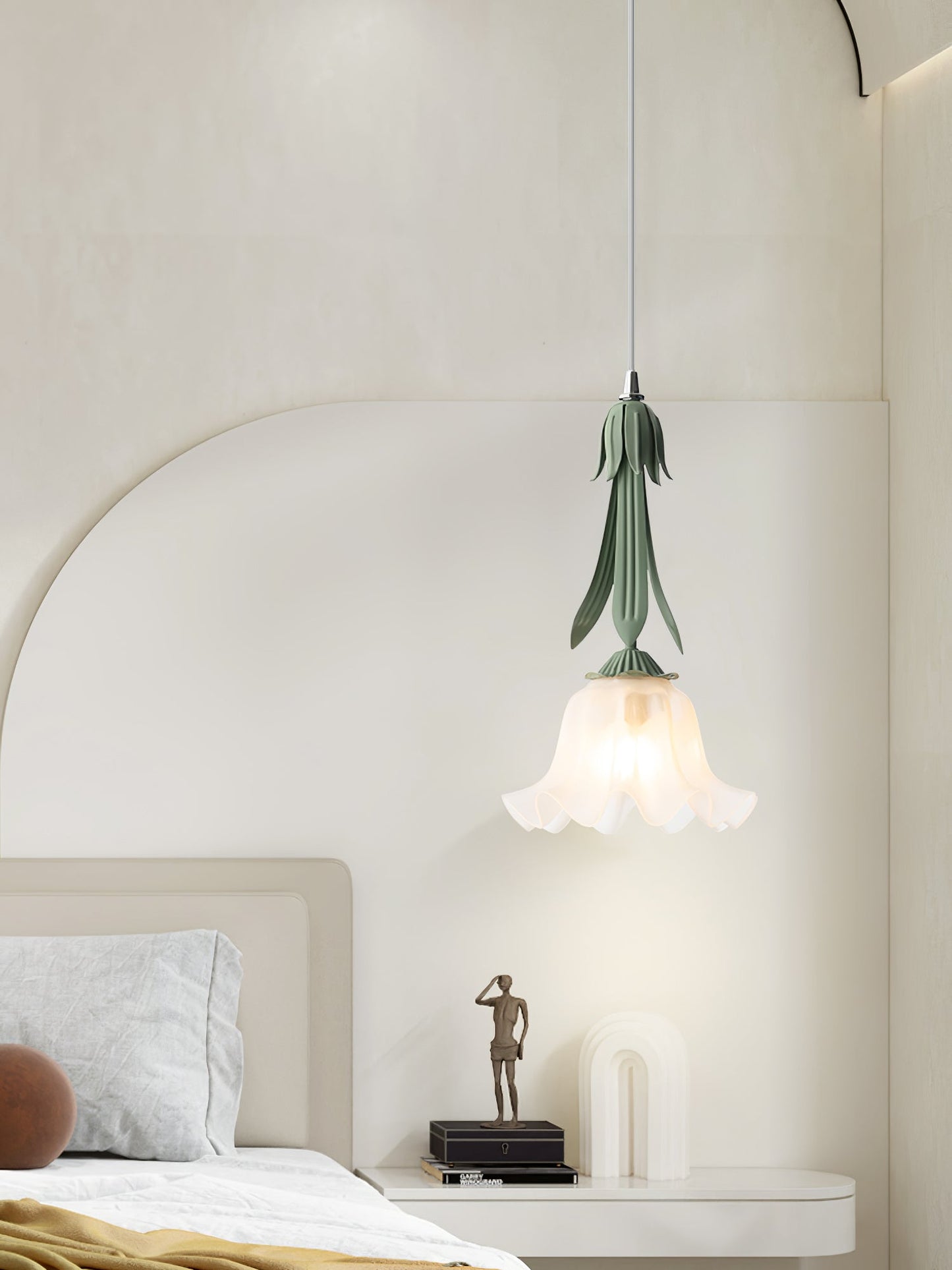 elegante lelietjes-van-dalen hanglamp voor een sfeervolle verlichting