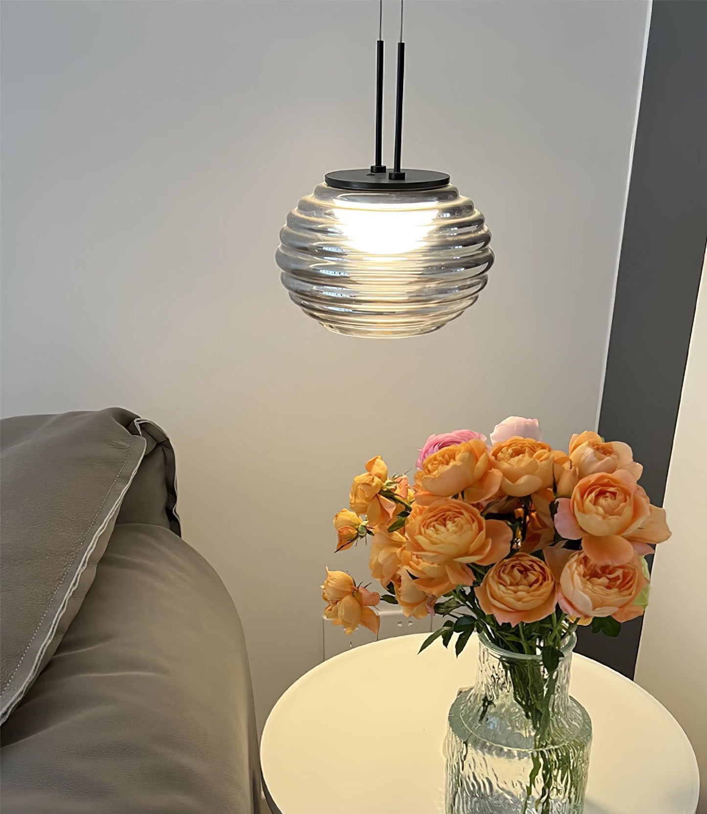 elegante mystique halo hanglamp voor een sfeervolle verlichting