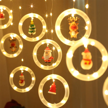 Kerst hangdecoratie met geïntegreerde ledverlichting